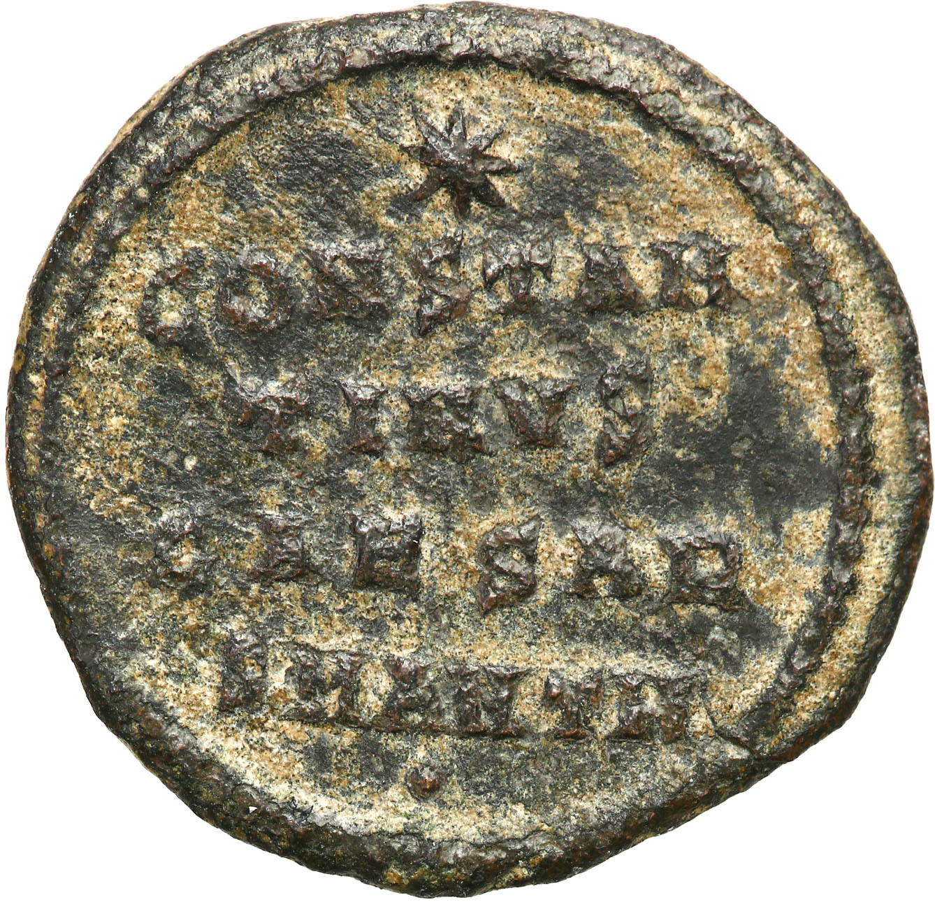 Cesarstwo Rzymskie, AE3 Konstantyn II 337–340 n.e., Antiochia nad Orontesem